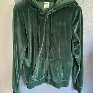 Emerald Green Full Zip Jacket
Size S
Brand: Pink